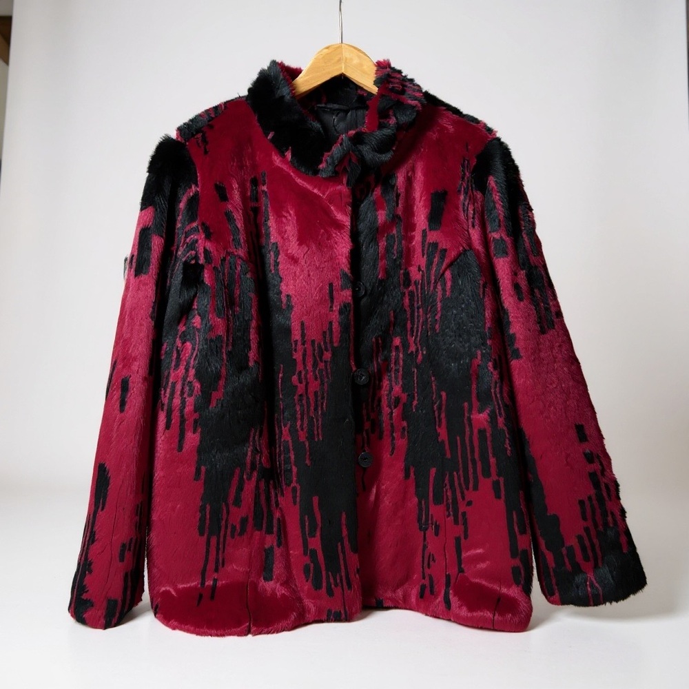 Vintage Regal Faux Fur Dyed Jacket